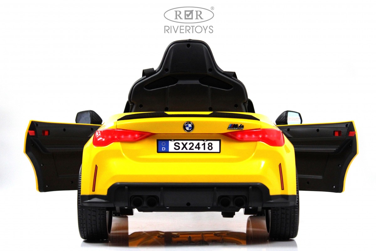 Детский электромобиль RiverToys BMW M4 A004AA желтый lzem3u7e9l3g56mz5l3z6bieg2n5hj8d