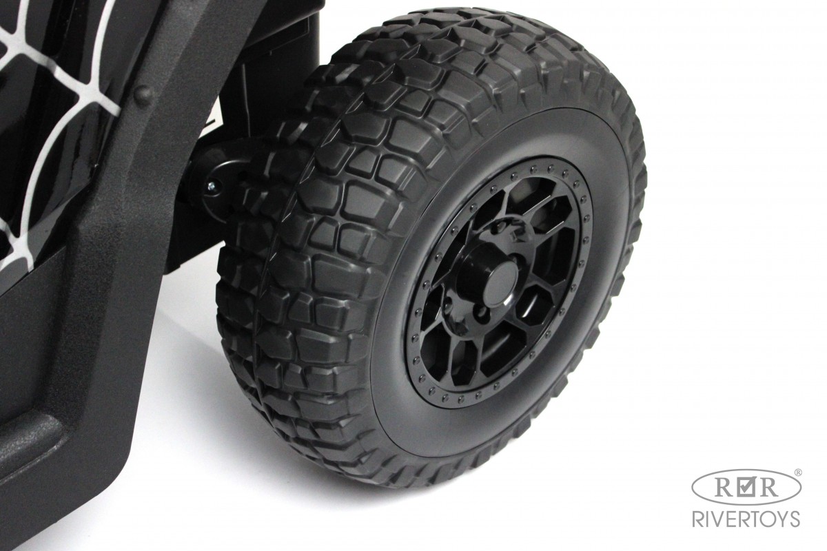 Детский электромобиль RiverToys Buggy P333PP черный Spider a1szluqm3suagcj2h0az23glxp7j6fld