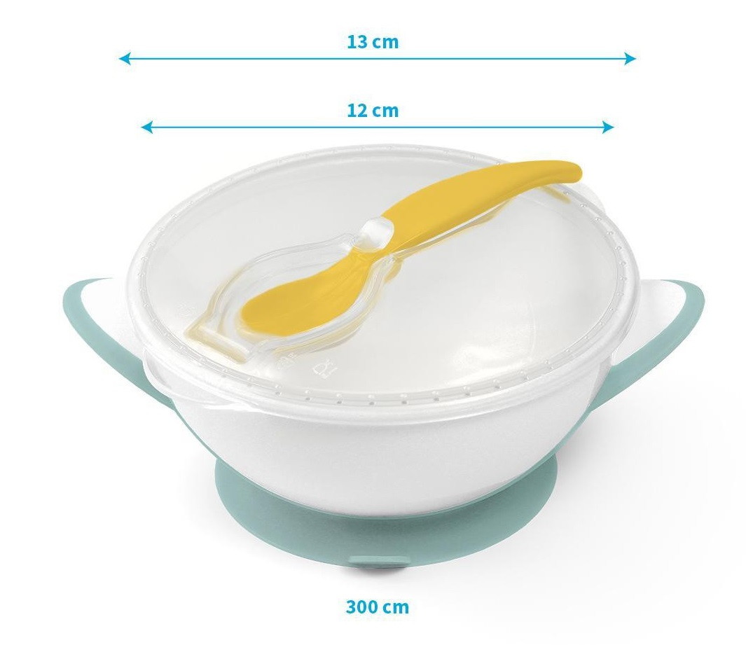 Тарелочка BabyOno с присоской, крышкой и ложечкой Серая at3n1bnpjliwxuww0ogulb6iotiggrq1