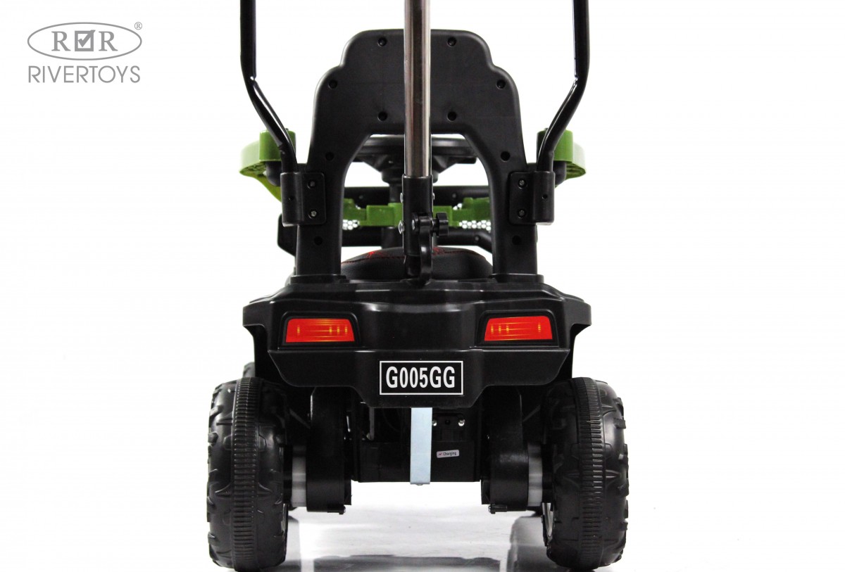 Детский электромобиль RiverToys G005GG зеленый rivxlnzq8wzwwfa5wqtdtrxivo0ebv0l