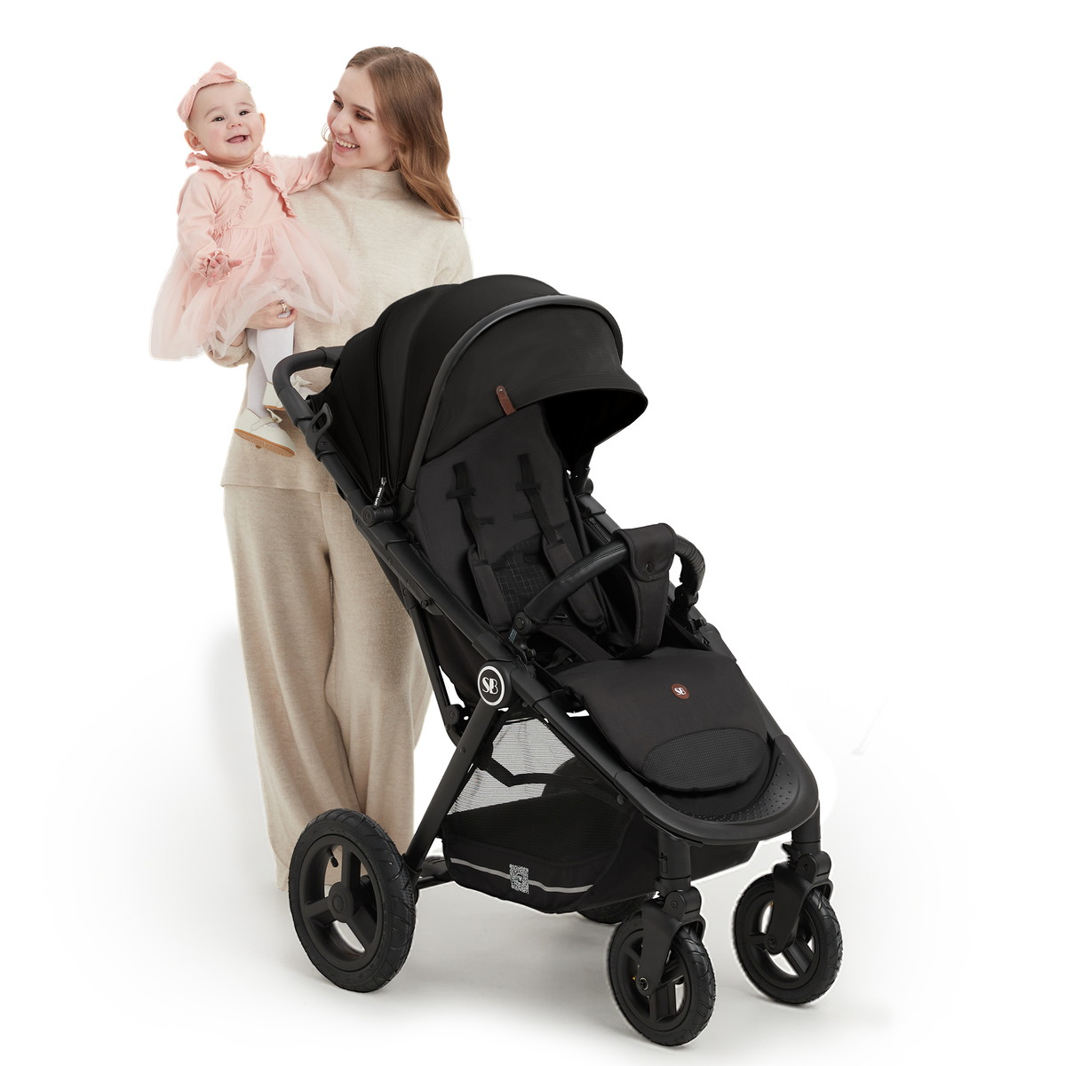 Прогулочная коляска Sweet Baby Egoista Black gutwtm0s42tymlrwyskloltqpsn6pn3c