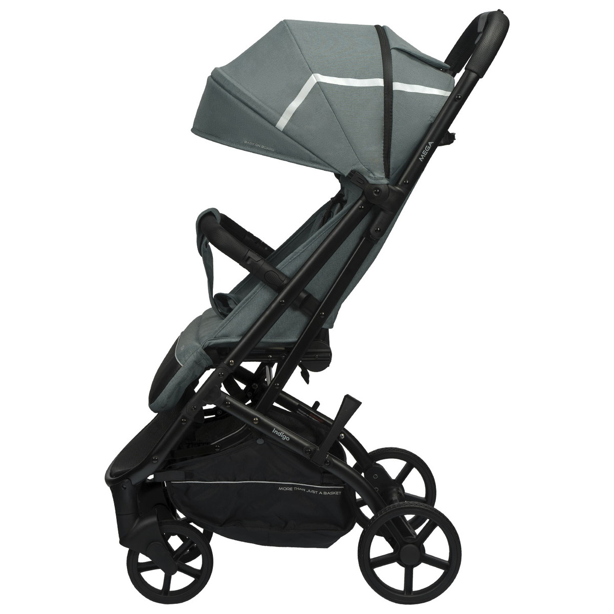 Прогулочная коляска INDIGO MEGA зеленый vi3s8rplopap9jrhzunjvc1i07mgwgs0