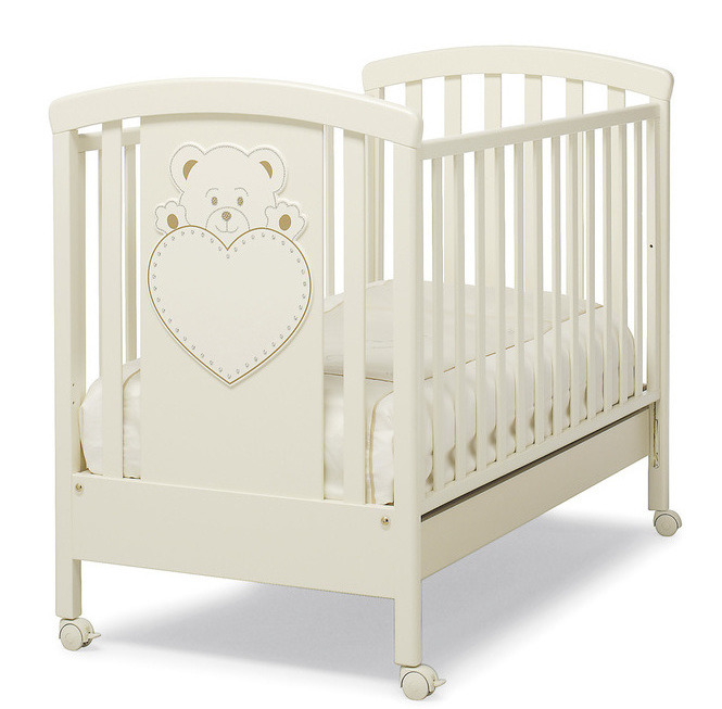 Детская кроватка Erbesi Cucciolo Lulu Ivory (слоновая кость) 70609c93d7218862b8b5225c3557c8a3