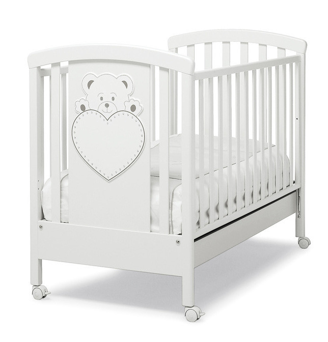 Детская кроватка Erbesi Cucciolo Lulu White (белый) 72a64ed4fd032e956970b2556af62e84