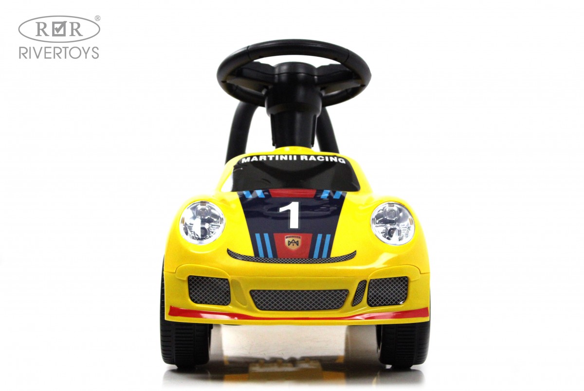 Детский толокар RiverToys F005FF желтый yci43rd7qt9lrh0ctl8griakyf8tx178
