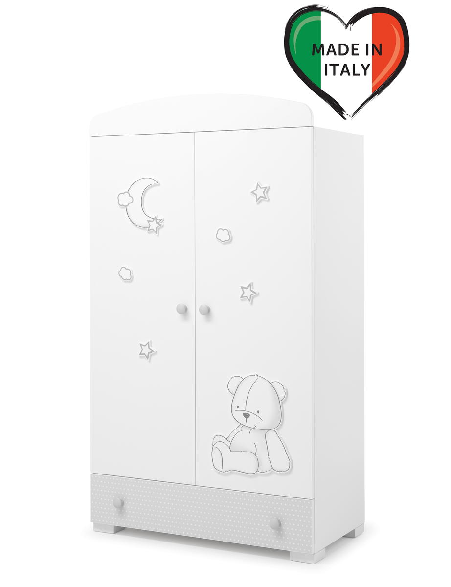 Шкаф Erbesi Stella Белый/Серый ar11mwlg1lwqhalvurwf3kn5rd4bjq84