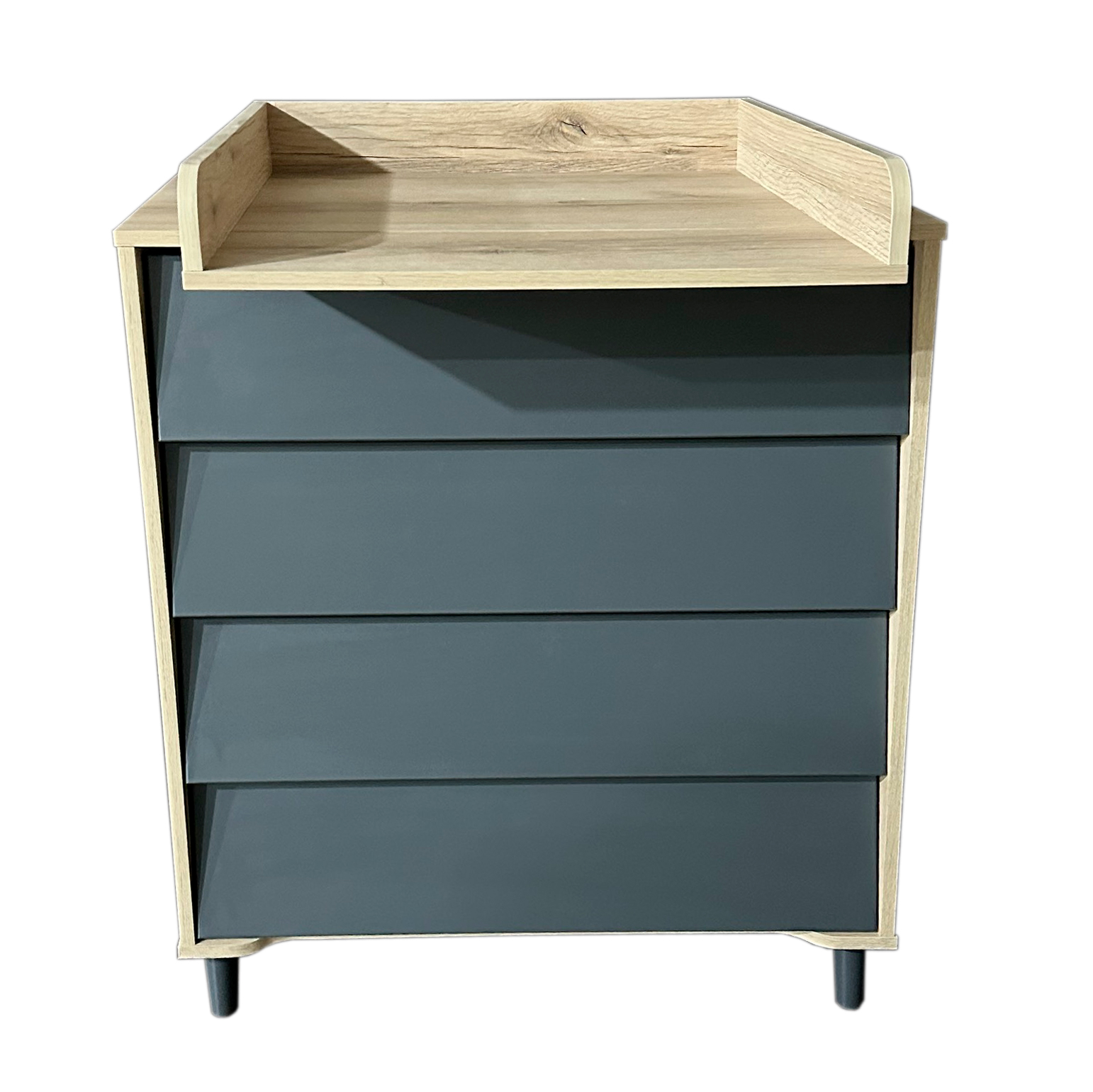 Пеленальный комод КЕДР Jasmine Дуб/Графит 108134309-pelenalnii-komod-kedr-jasmine-dubgrafit