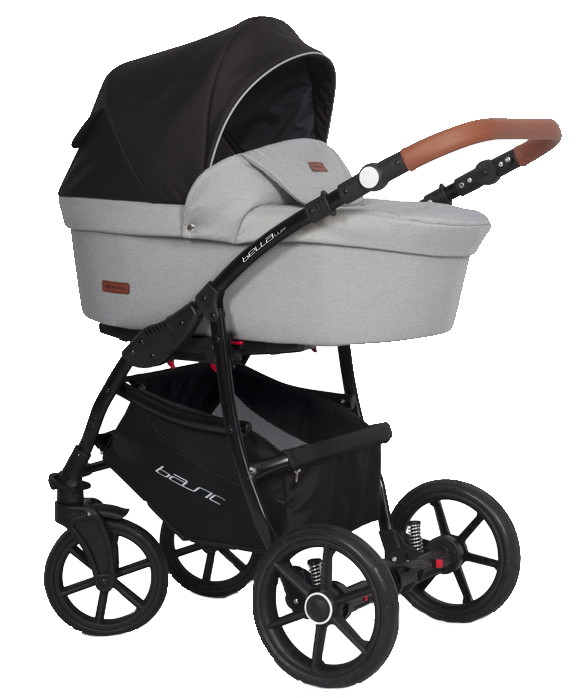 Детская коляска Riko Basic Bella Lux 2 в 1 (02 серый)