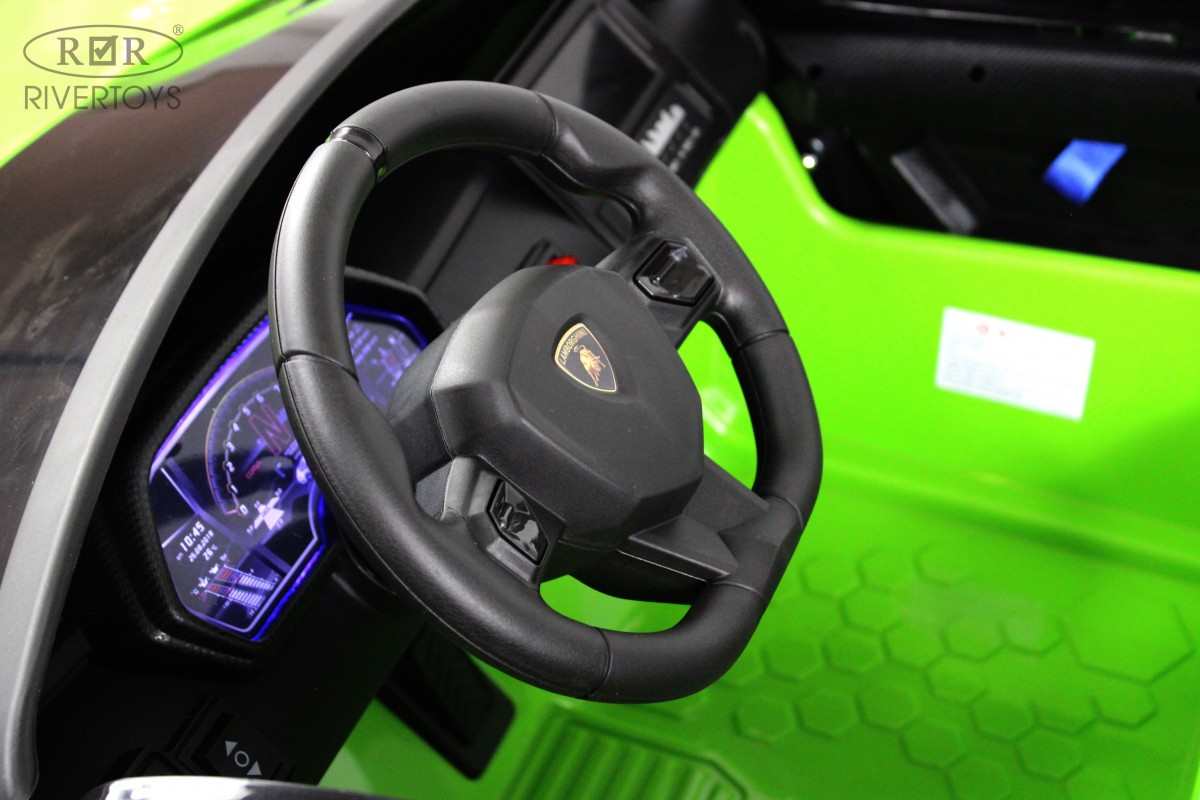 Детский электромобиль RiverToys K999PX зеленый b0pk6a945aeau191xhw4xqyxc18l68or
