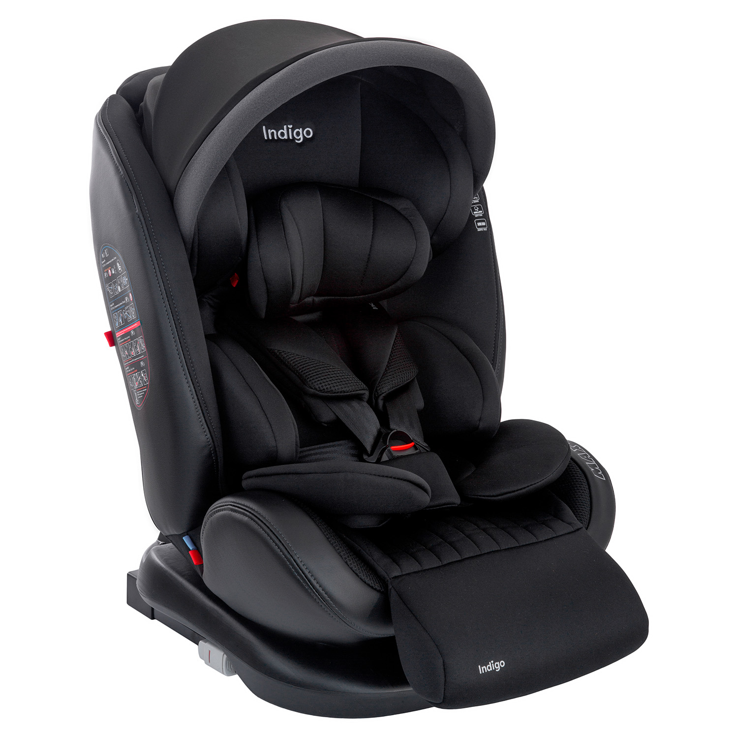 Автокресло Indigo MAX-X ISOFIX, ST-3 Черный c23a74654ac15868e829da44f05f3d2a