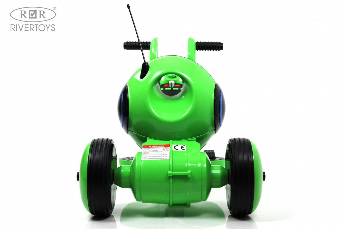 Детский электромотоцикл RiverToys Мoto HL300 зеленый s62z7x787tydpp793otyg4710uyysvkv