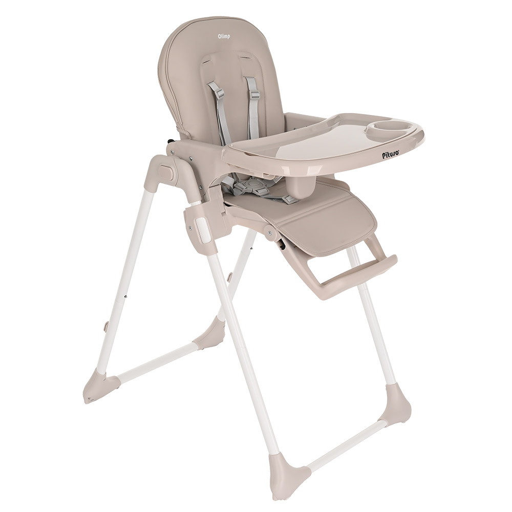 Детский стул для кормления Pituso Olimp, Eco-кожа, вкладыш Light Grey/Светло-серый co0ouhj63upshmkwkdebqey1n79vpmle