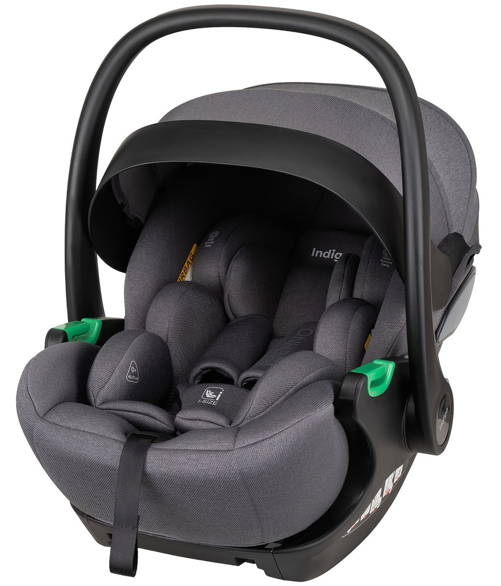 Автокресло Indigo Techno I-Size 0-13 кг серый 0n49d99l0iiip387sw2x0pghjk4q9e8o