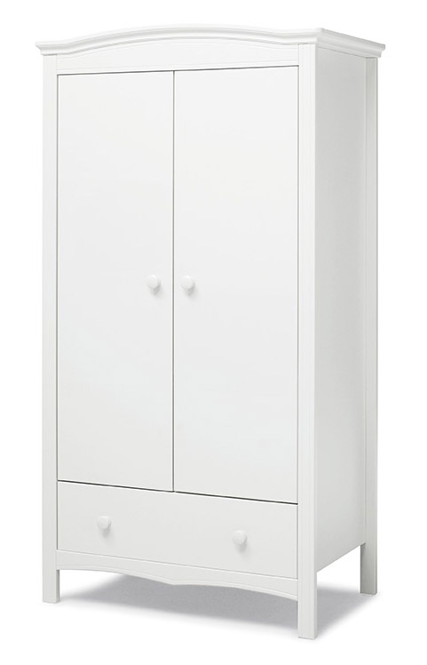 Шкаф двустворчатый Erbesi Sonia белый 98ae6574661c3d37f0df0168578d6552