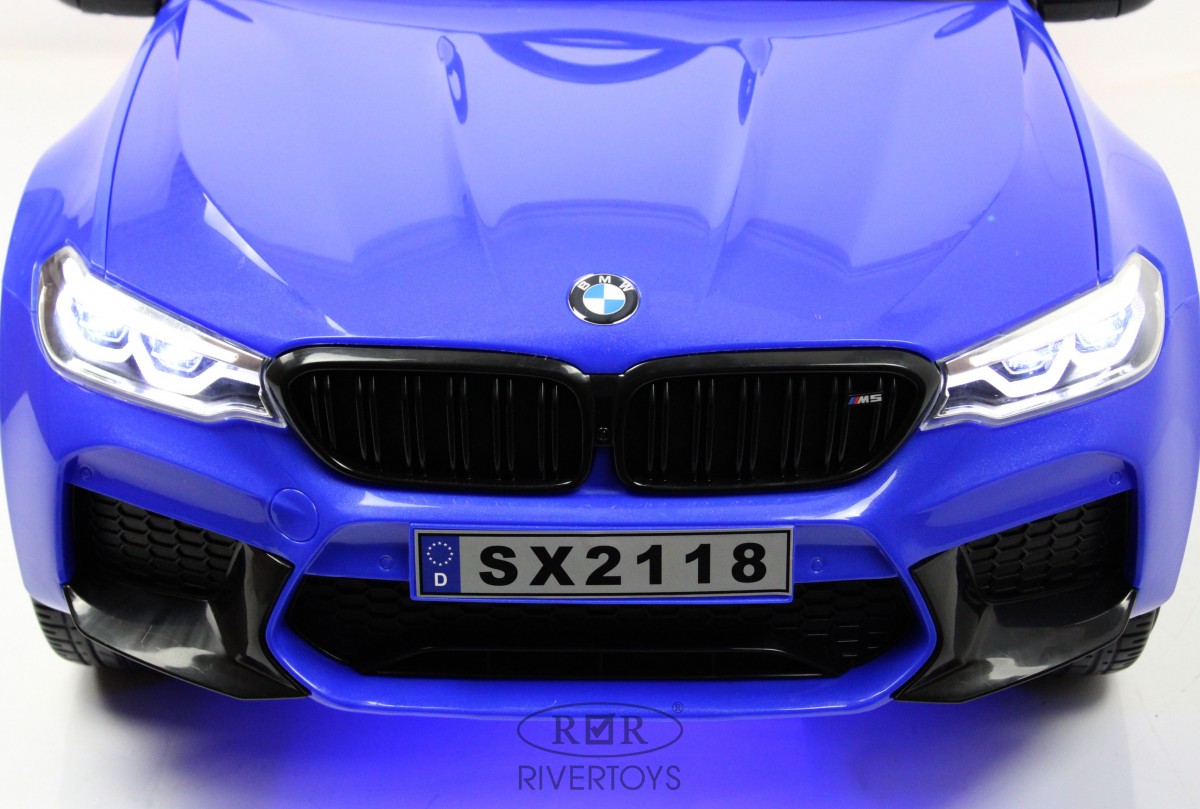 Детский электромобиль RiverToys BMW M5 Competition A555MP синий w70r9tcpw0yh989uo6a9hjloeg6wd2xg