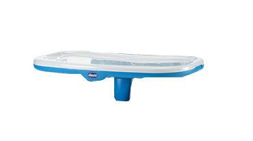 Столик к стульчику Chicco Polly New c разделителем синий a354c85534ee60a1ebd7439ec026d064