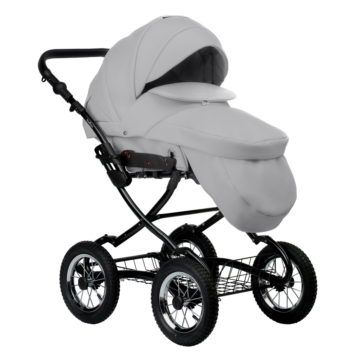 Коляска 2 в 1 Indigo BARBARA ECO Classic св.серая кожа 2cysl6jayro8kem62qw08zo0qjkvhcg5