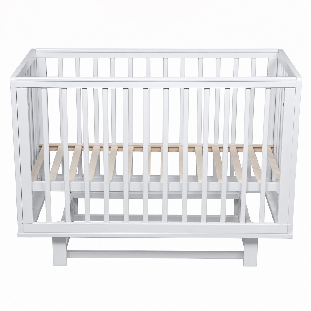 Детская кроватка Pituso Mirage продольный маятник Белый-белый d1r4s01pbes7qrdyjj2vdee157kax1eb