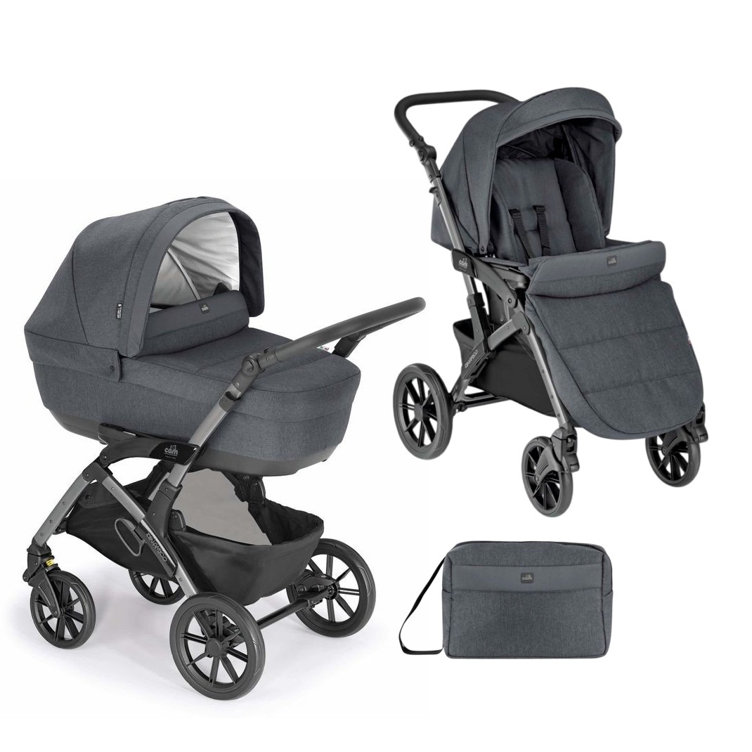 Коляска 2 в 1 CAM Dinamico Smart (993 антрацит)
