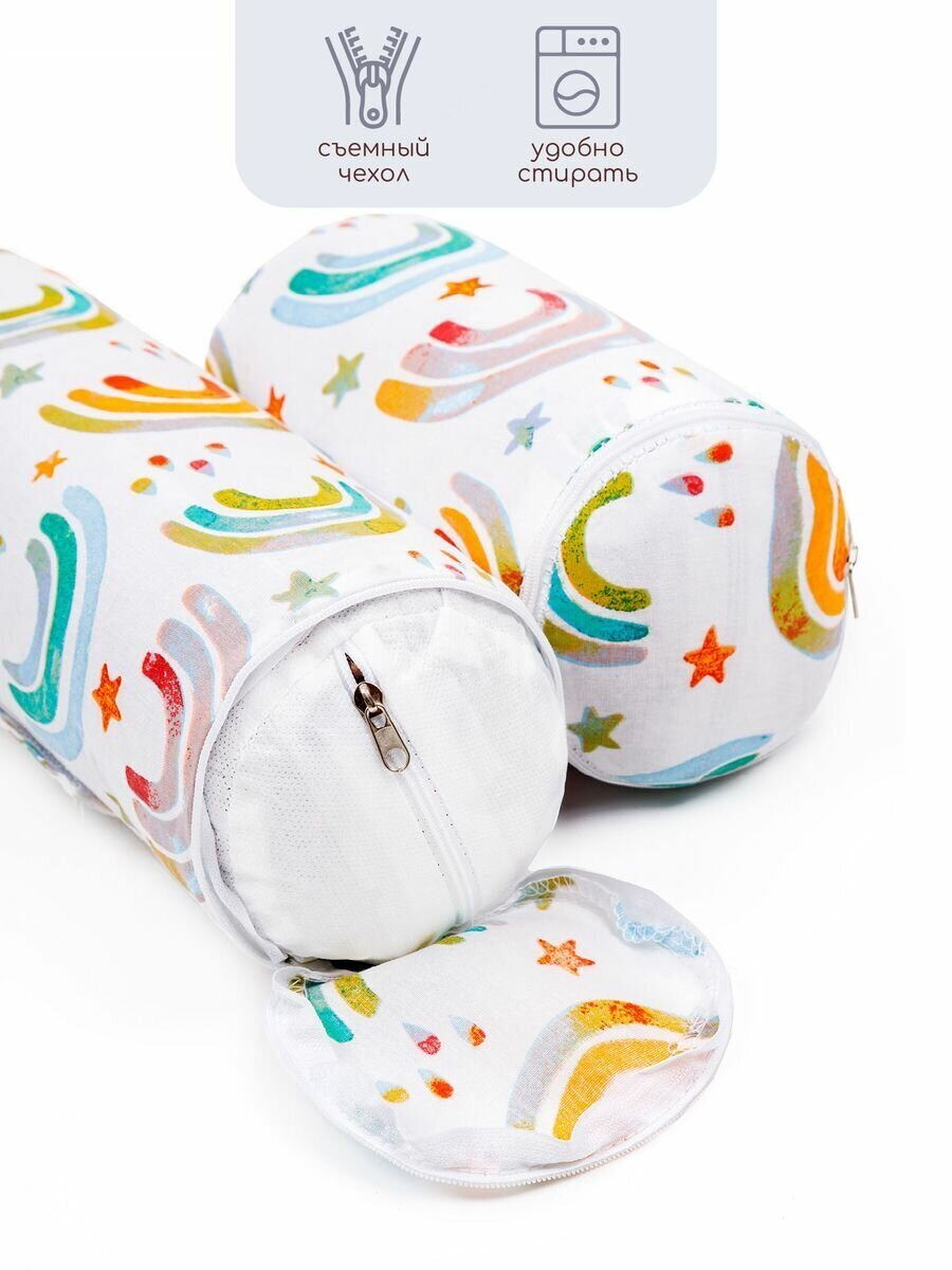 Подушка (валик-позиционер для боковой поддержки) Amarobaby с лузгой гречихи Nature Anatomy Rainbow ts0oopmresc5xuuylourp0lcjqnb87j7