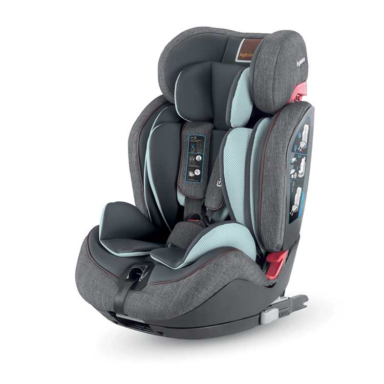 Автокресло Inglesina Gemino I-Fix GREY e9fad7c5a1085607fa64117e56c4d749