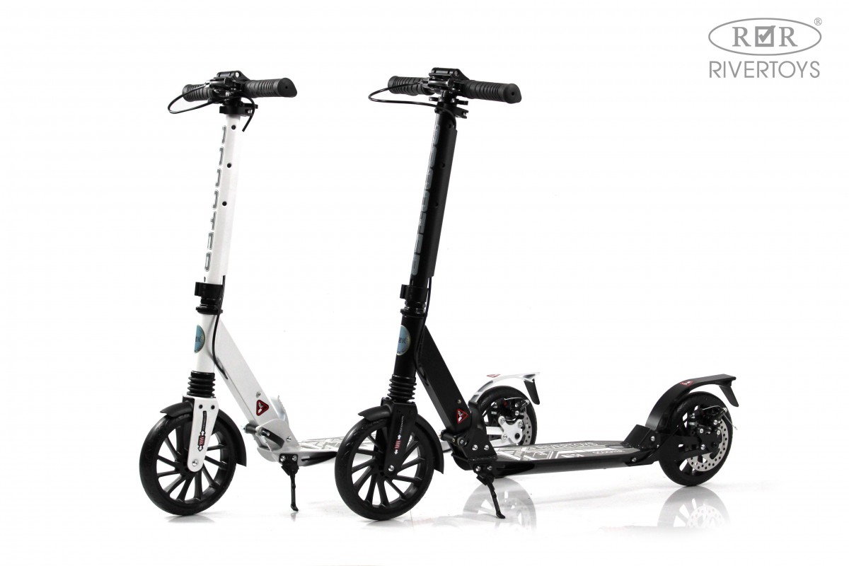 Детский самокат RiverToys HB-A7 черный m5j76z5c8ivqnswsu9426jb385w9d6p5