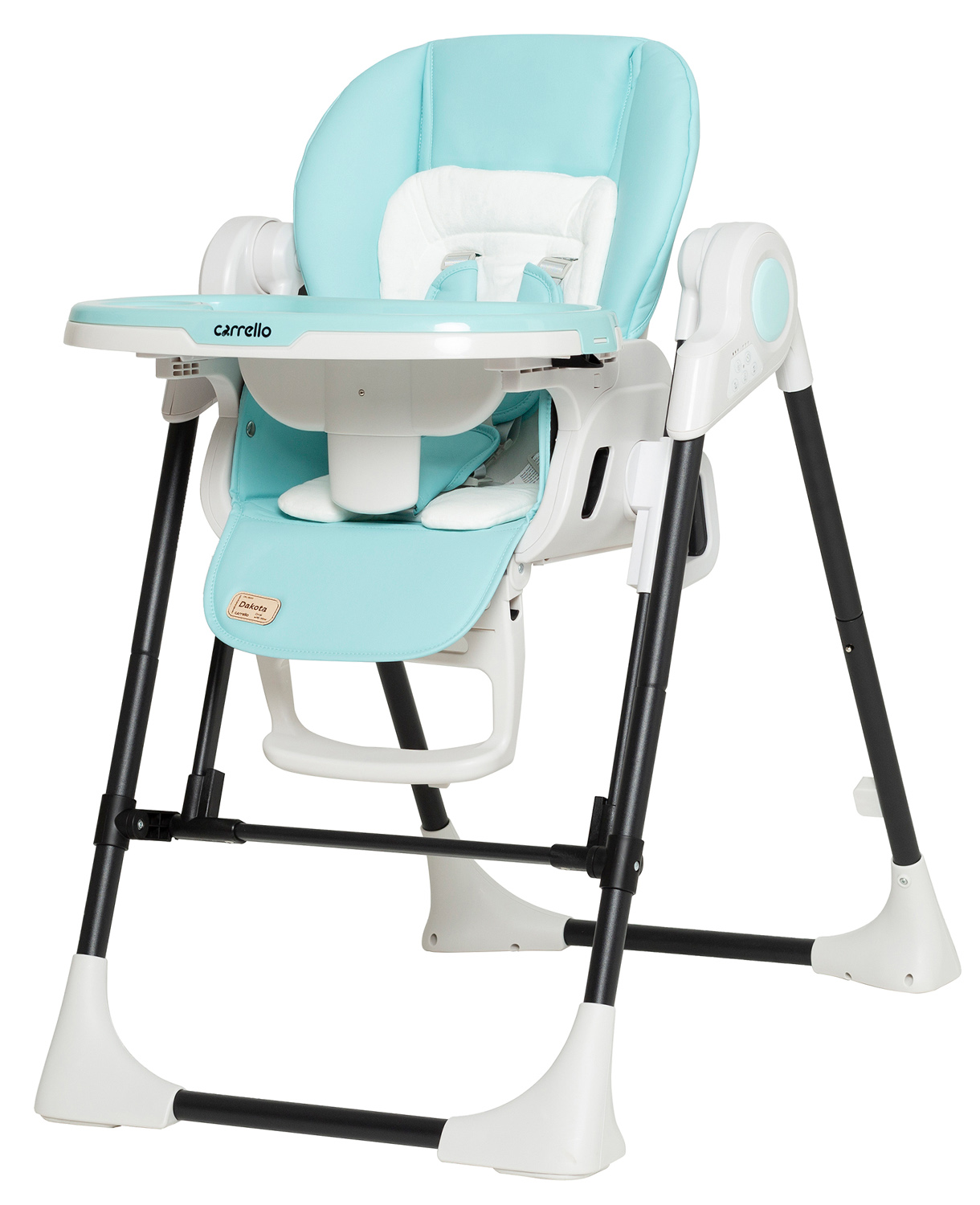 Стульчик для кормления Carrello CRL-15001 Dakota Tiffany Blue 108134114-stulchik-dlya-kormleniya-carrello-crl-15001-dakota-tiffany-blue