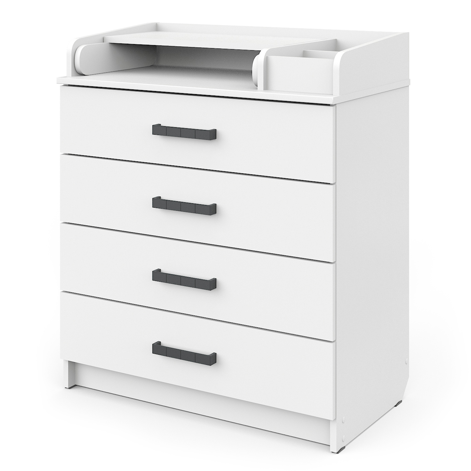 Комод АТОН Сириус-2 MARVIN 804 ЛДСП с шариковыми направляющими белая аляска 108133793-komod-aton-sirius-2-marvin-804-ldsp-s-sharikovimi-napravlyayushi