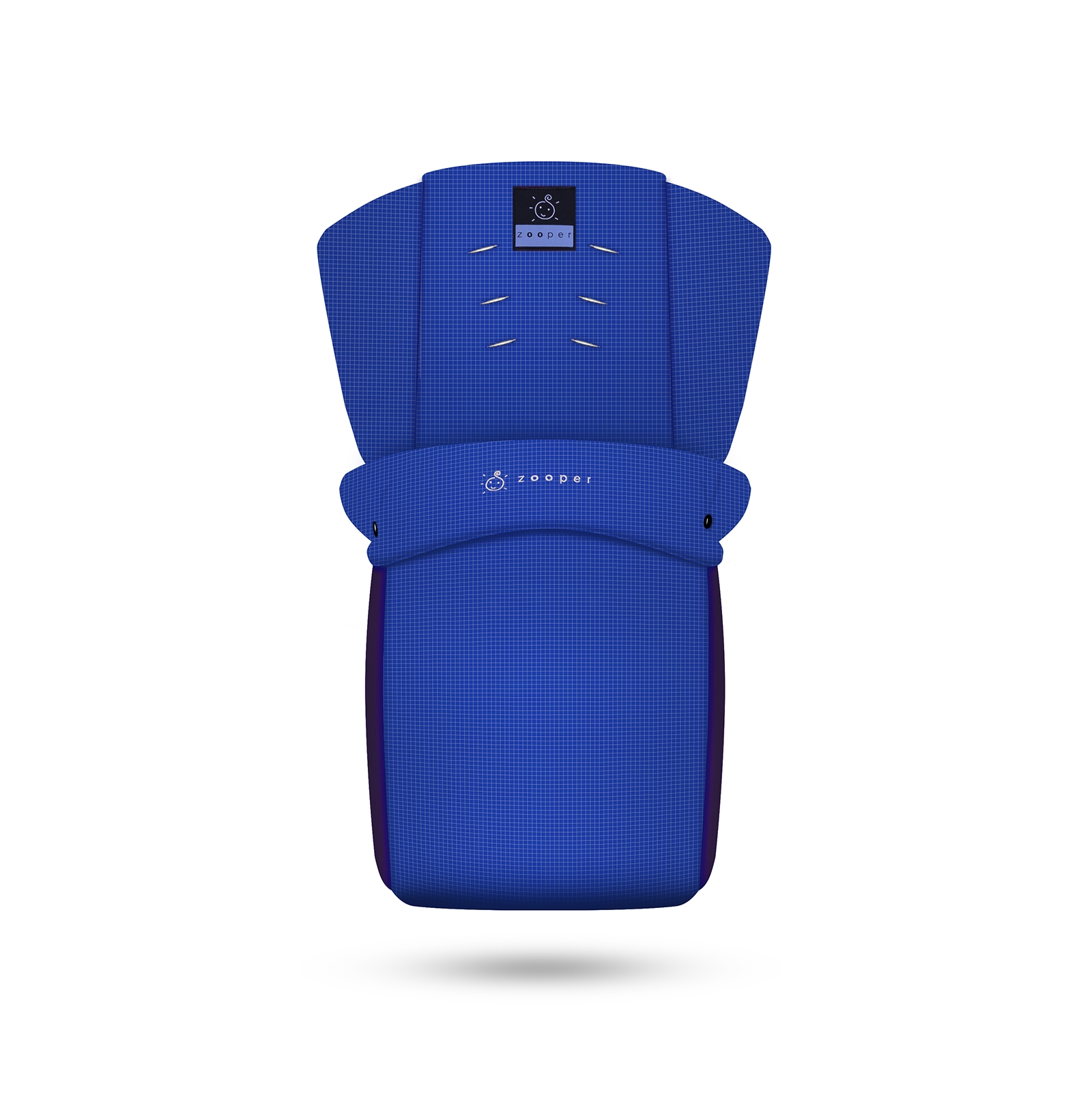 Конверт-трансформер 3 в 1 Zooper (Royal Blue Plaid)