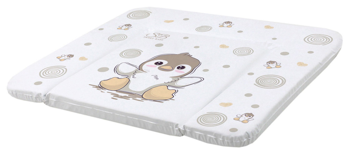 Пеленальный матрасик 80х71 Sweet Baby Pinguino Crema (пингвин бежевый) 3115tkp2dfo5xy26ef4ugz12x13cln5e