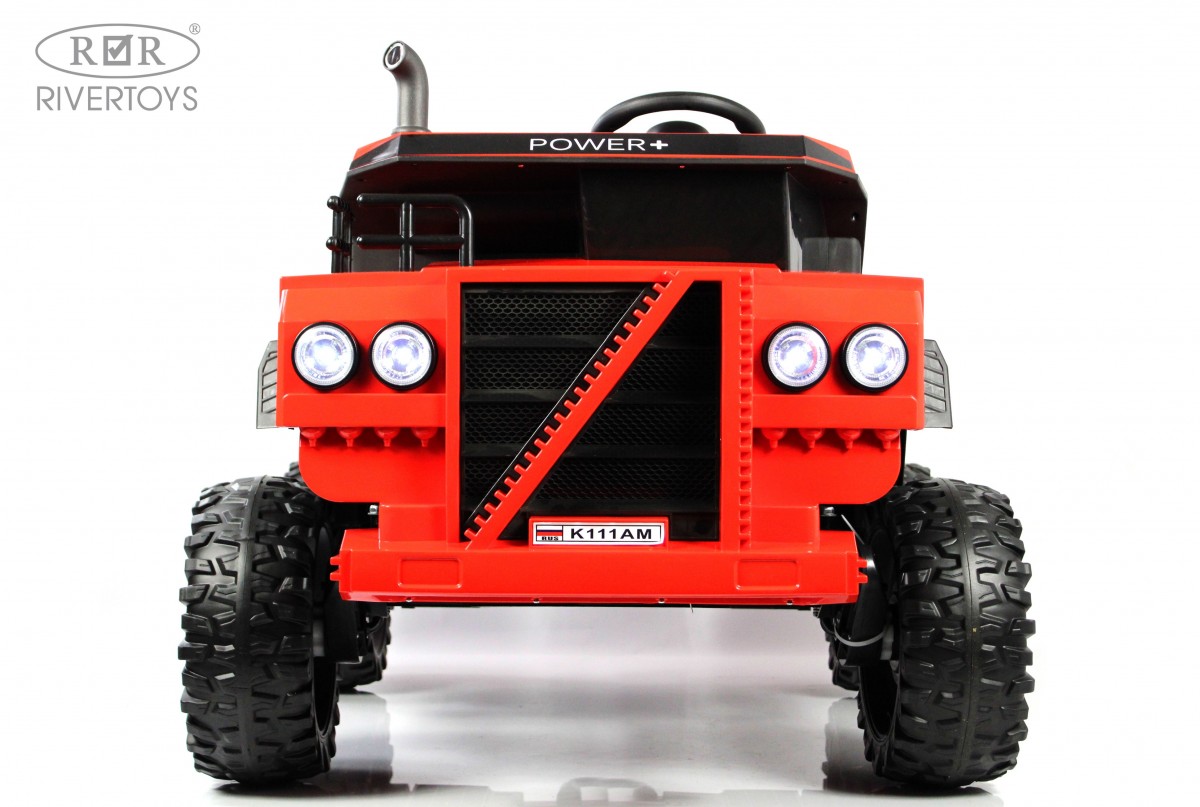 Детский электромобиль RiverToys K111AM красный 2q5q9a4ba4pf63f3g7sdj623ct0zv4sg