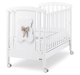 Детская кроватка Erbesi Dudu Белый/Песочный cl3auocypbw9ipseox37vqo4d02et10e