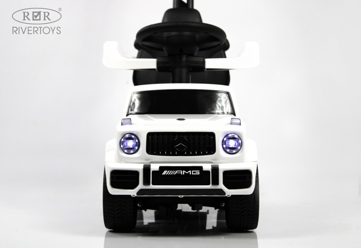 Детский толокар RiverToys Mercedes-Benz G63 Z001ZZ-C белый бриллиант mvn02f0hdmthrrxfsy6gmcv0fqdczhew