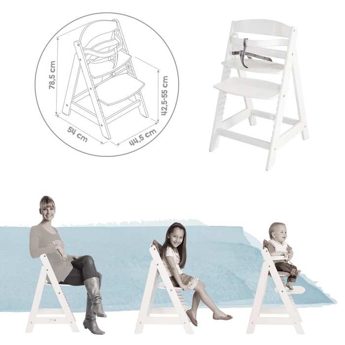 Стульчик для кормления ROBA Sit Up III Белый ynoqrrzn9quf2htytesy5ouaqjip1s1o