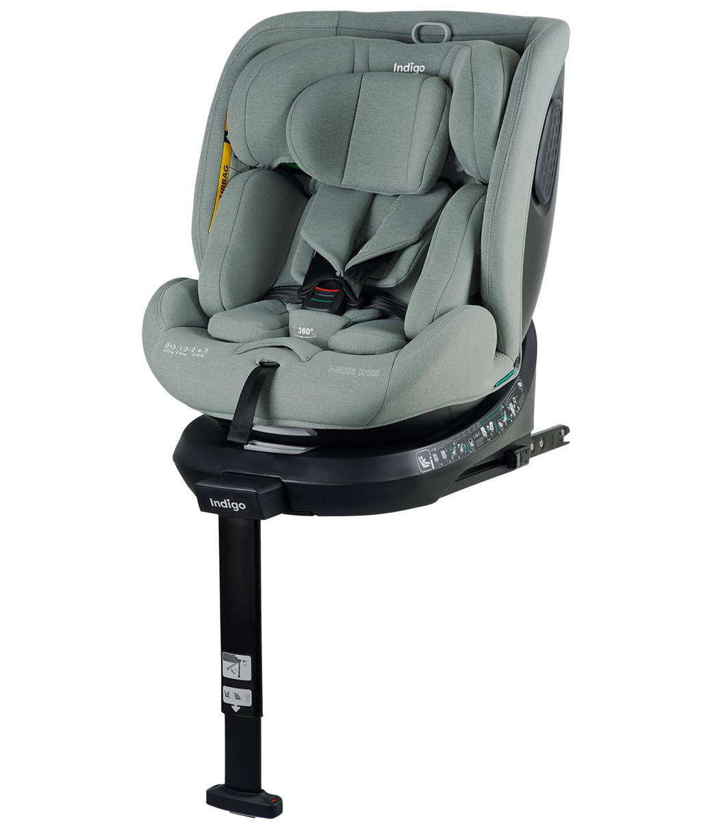 Автокресло Indigo E-TRON ISOFIX I-SIZE (зелёный)