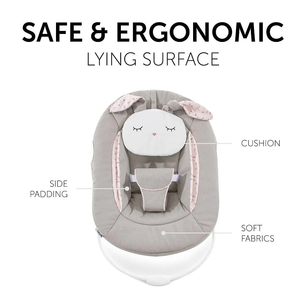 Шезлонг Hauck Alpha 2 в 1 Beige Bloom yf82l4ey24b7dpo19jy4nnye890p6riy