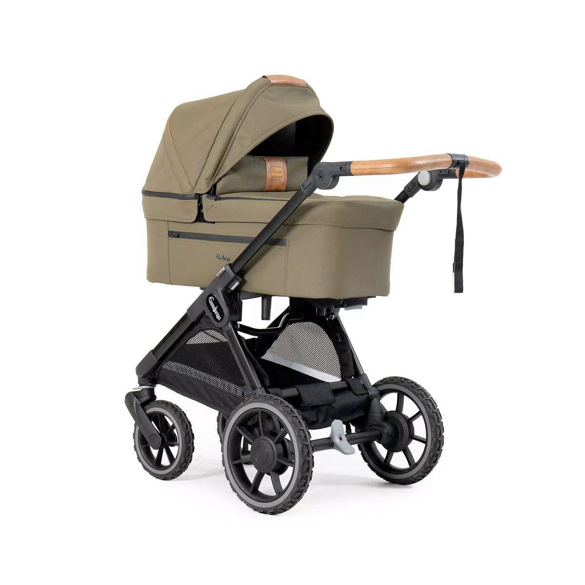 Коляска 2 в 1 Emmaljunga Sento Pro Flat Outdoor Olive 20242