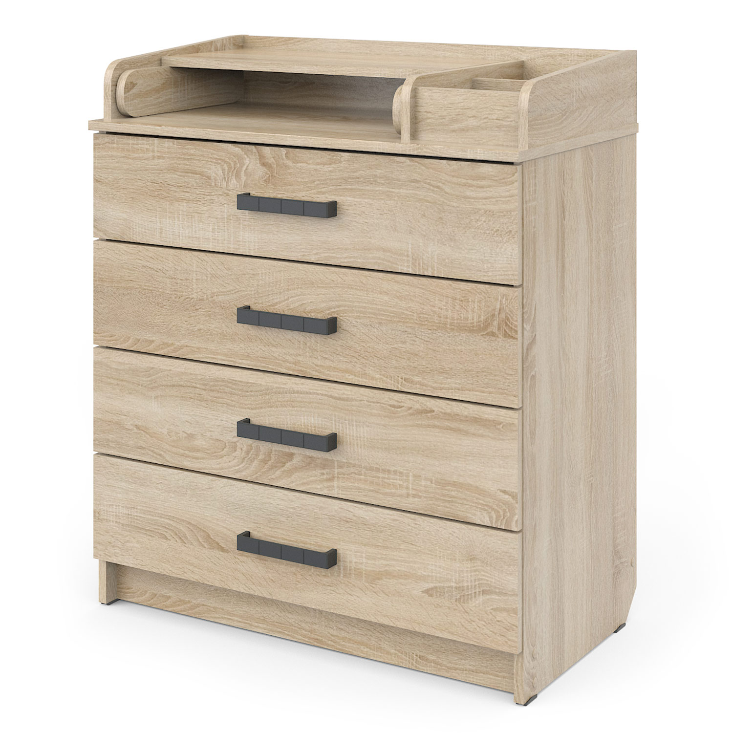 Комод АТОН Сириус-2 MARVIN 804 ЛДСП с шариковыми направляющими дуб сонома 108133796-komod-aton-sirius-2-marvin-804-ldsp-s-sharikovimi-napravlyayushimi