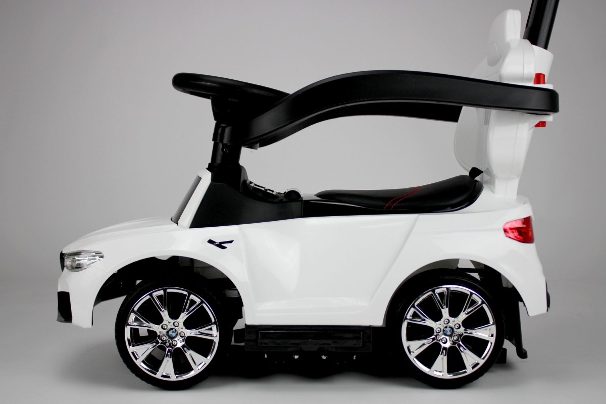 Детский толокар RiverToys BMW M5 A999MP-H с родительской ручкой белый q3facfoga7vxm1rnvv40n7deeykdjusd