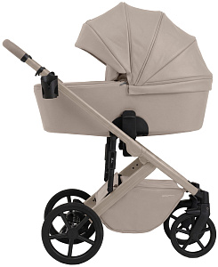 Коляска 2 в 1 Sweet Baby SBL Dolce Кожа (Cream)