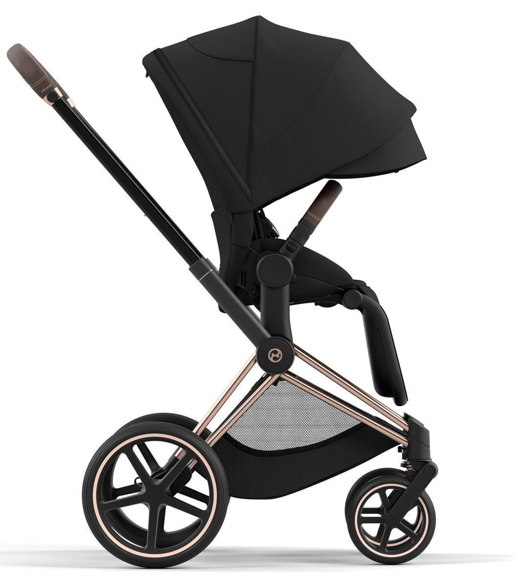 Коляска 2 в 1 Cybex Priam IV (шасси Rosegold) Sepia Black 5gtb1xukgu2ga3x3z39bpy3hlfr7r9zj