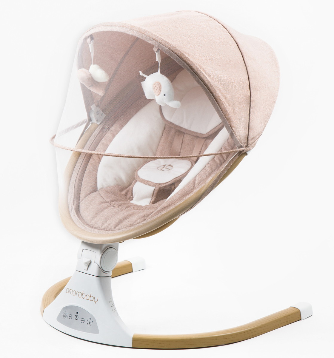 Электрокачели AMAROBABY ERGO SWING Бежевый  x8a5txbyxafjnl4mzzbbr2fvs5cvw7v7