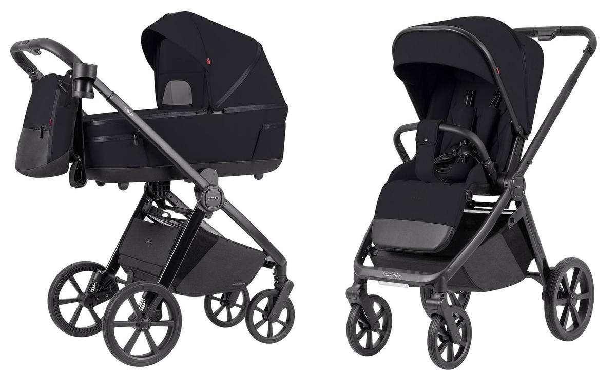 Коляска 2 в 1 Carrello Omega + CRL-6540 Cosmo Black 876cq85azcws1aezo76axsab1auh0m57
