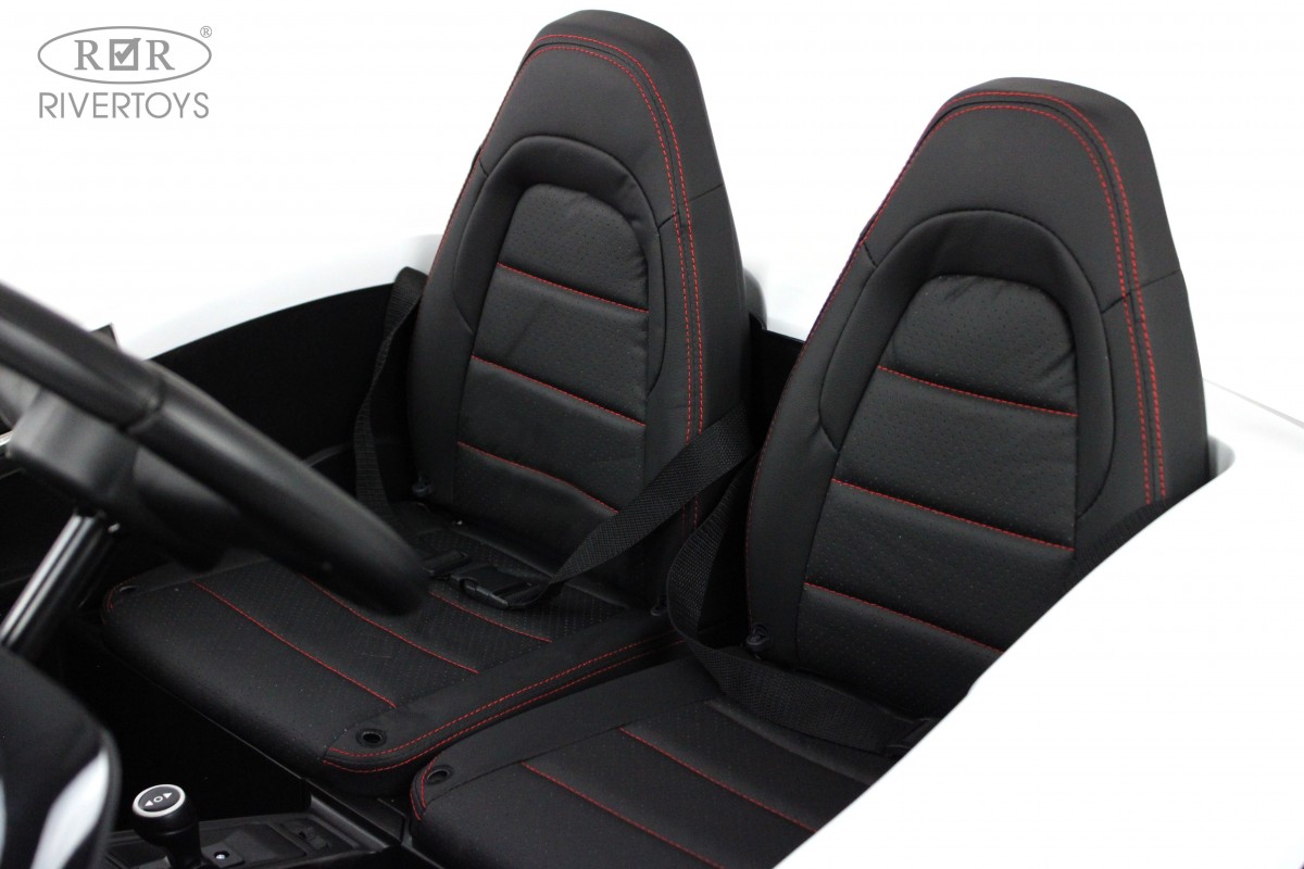 Детский электромобиль RiverToys Porshe Cayman T911TT белый k4kqxatyt7loa3tyg4amx4nj3m1n8ler