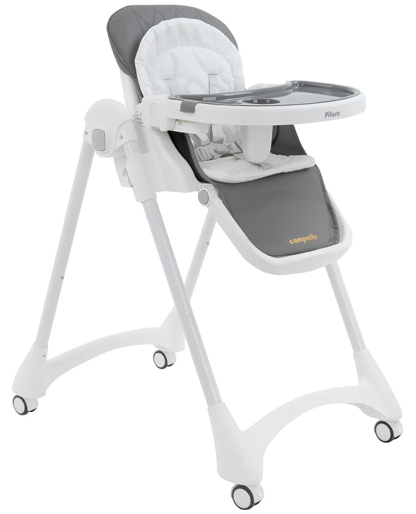Стульчик для кормления Pituso Compatto Light Grey j0gnvmul9fmqou8yadx464t409n6c21j
