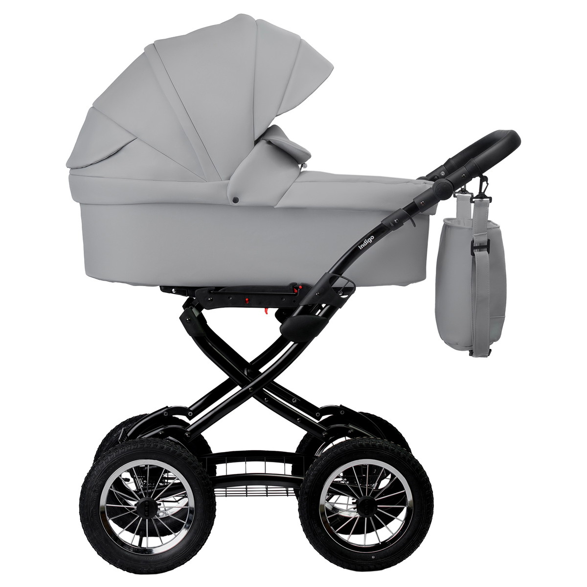 Коляска 2 в 1 Indigo BARBARA ECO Classic св.серая кожа otovk2st3lu2csmuffl6wgpepzgwfe9w