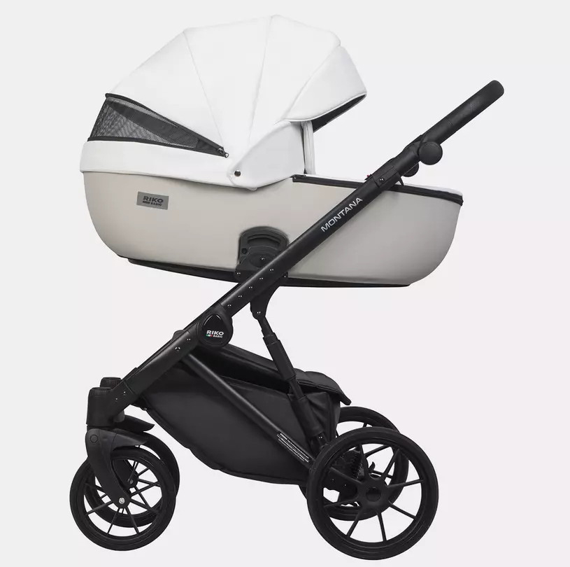 Коляска 3 в 1 RIKO BASIC MONTANA ECCO 32 White-Light Silver (белый-св.серый) c610zktxg0j6poc5hj9vorli0pthf0wk