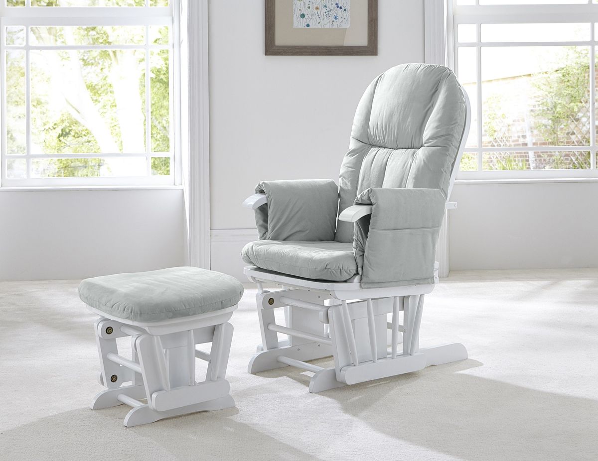Кресло для кормления Tutti Bambini GC35 White/Grey 5b2bc61c0e6c2c751f7f25d89a906ffc
