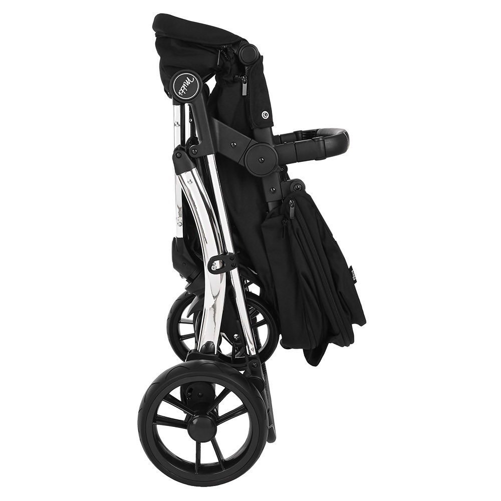 Коляска-трансформер PITUSO MIKKI Black/Chrome wkqmkizr904021ec3g4bz68gm9lwe4pm
