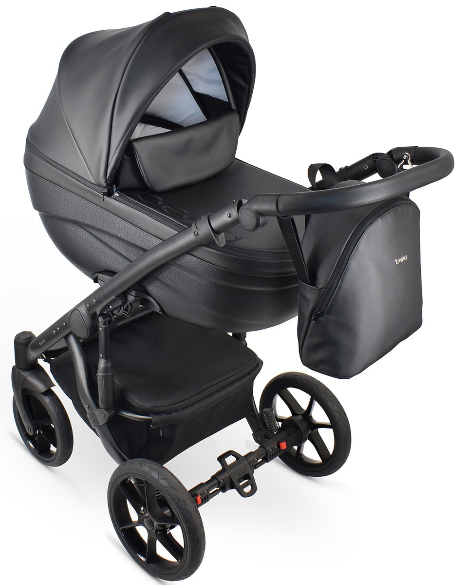Детская коляска Bexa Ideal Eco 2 в 1 IE01 черный+черная кожа fmrfy3c5e64qfc3cycq79jeo3ea9i571